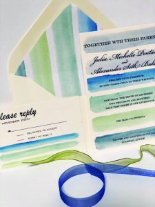 beach wedding invitations